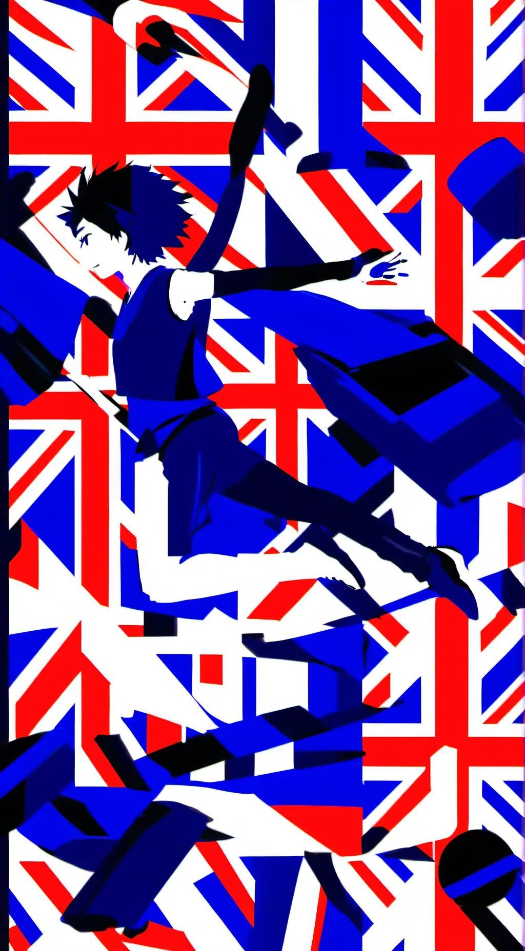 ai character: United Kingdom 🇬🇧 background