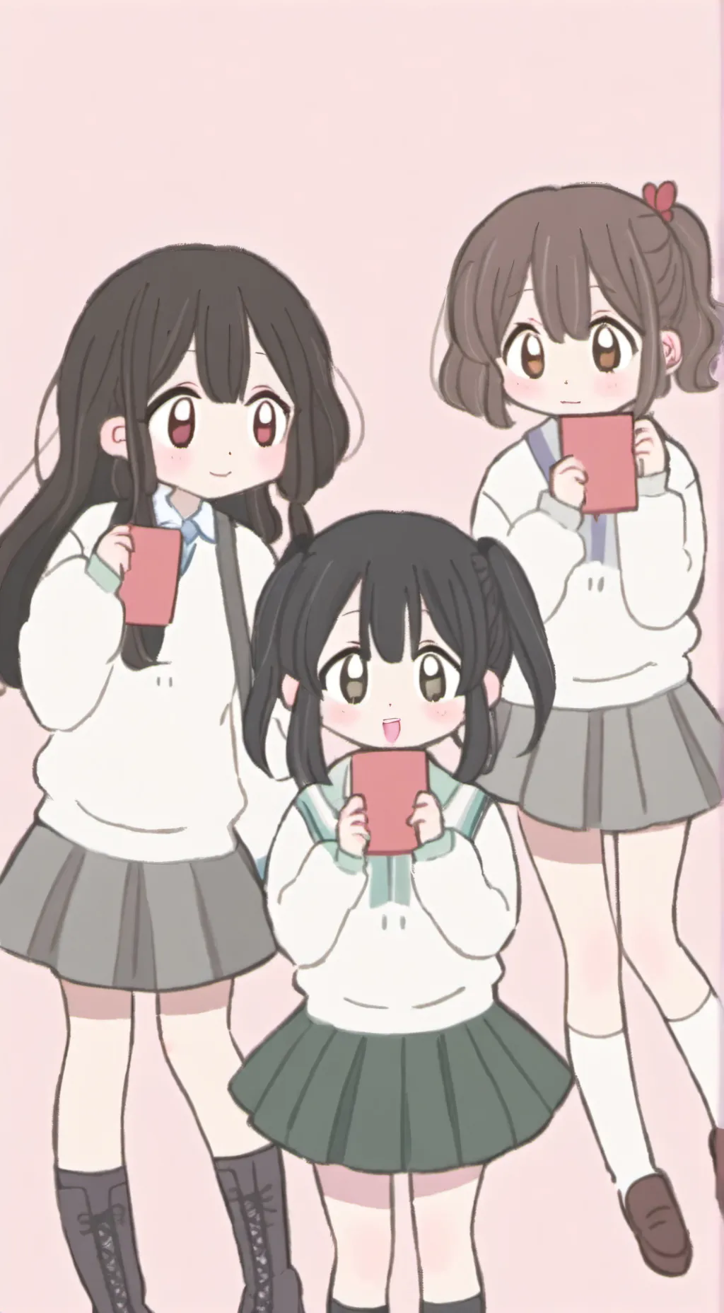 ai character: Try not to peee background