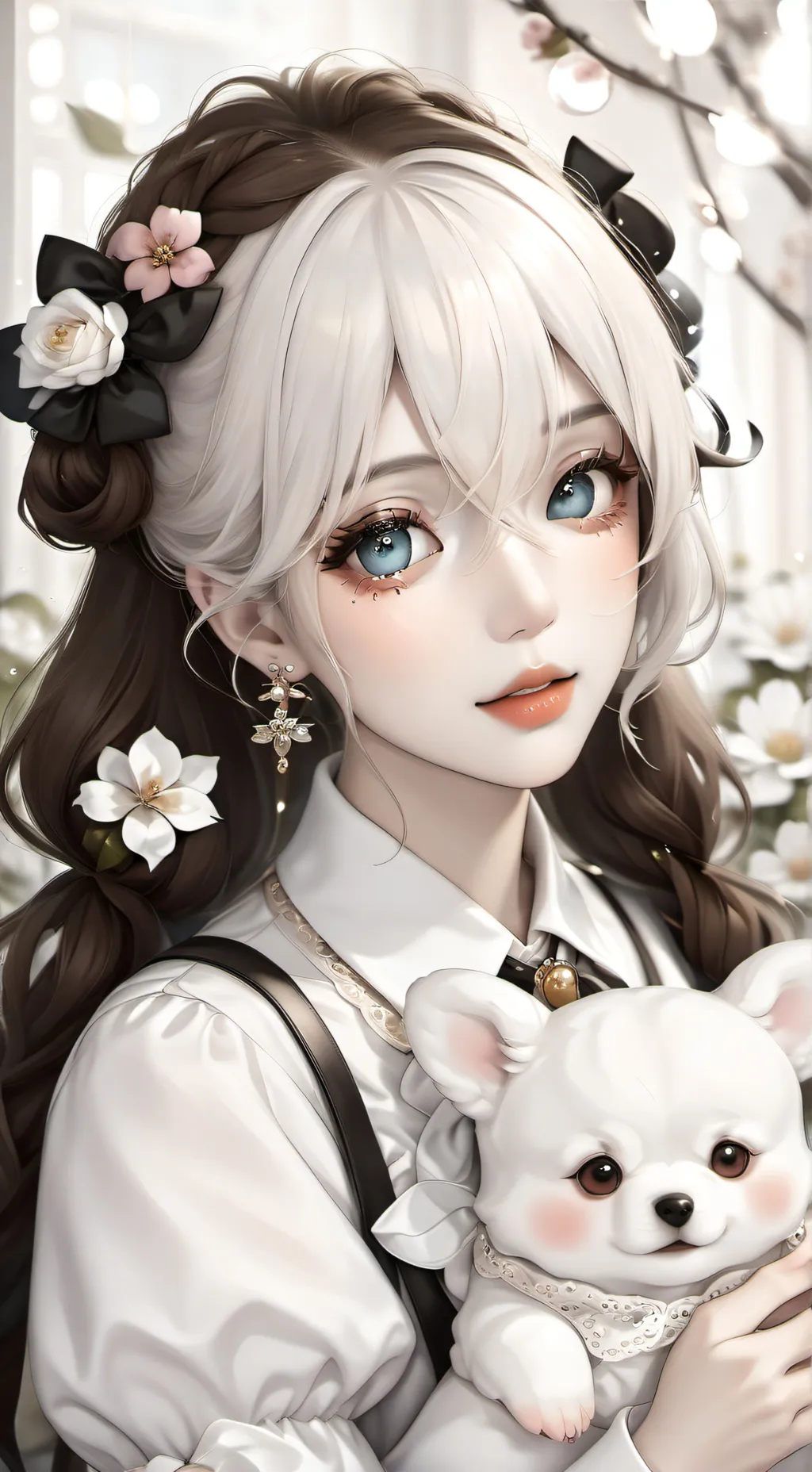 ai character: Silvia background