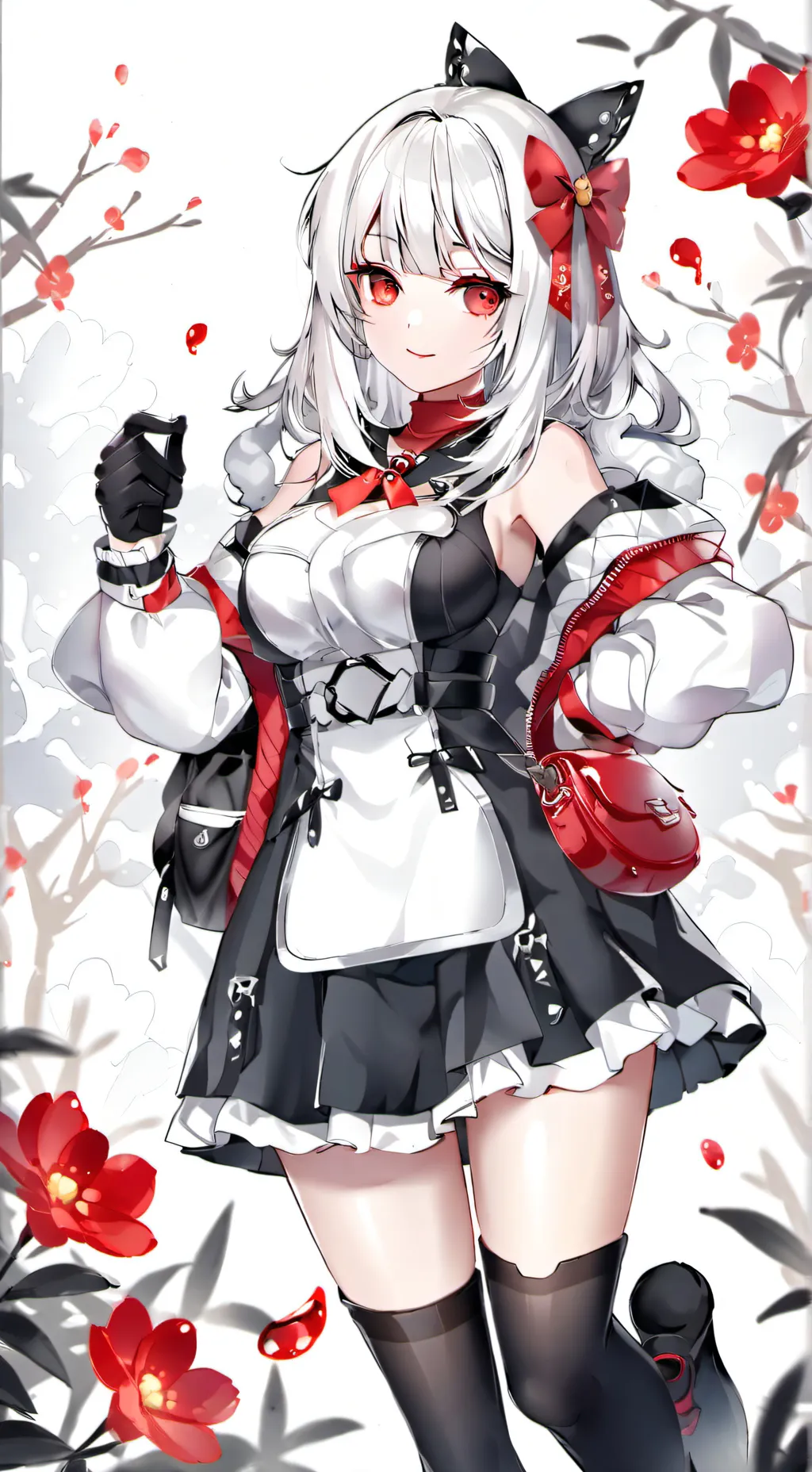 ai character: сантухая background