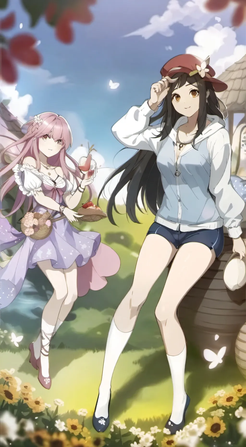 ai character: Ellie & Sasha background