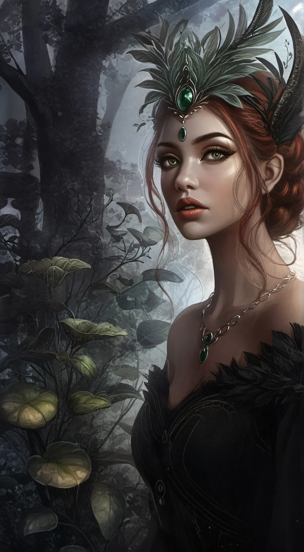 ai character: Hera Venenosa  background