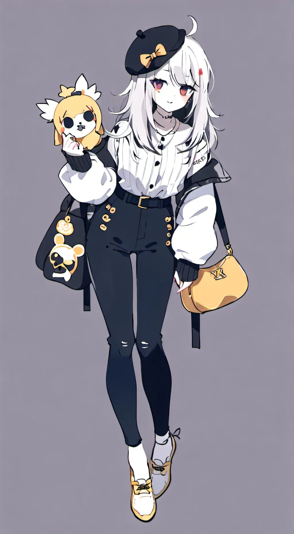 ai character: chica buena background