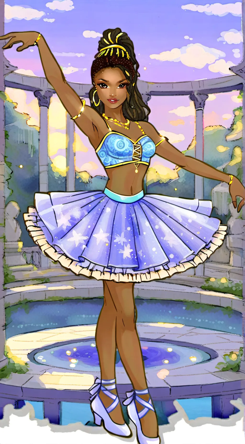 ai character: Mendall TV background