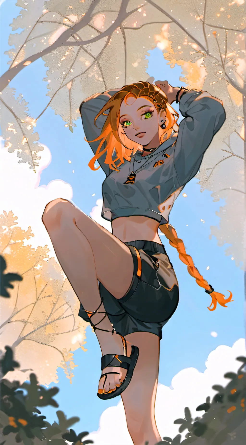 ai character: ash background