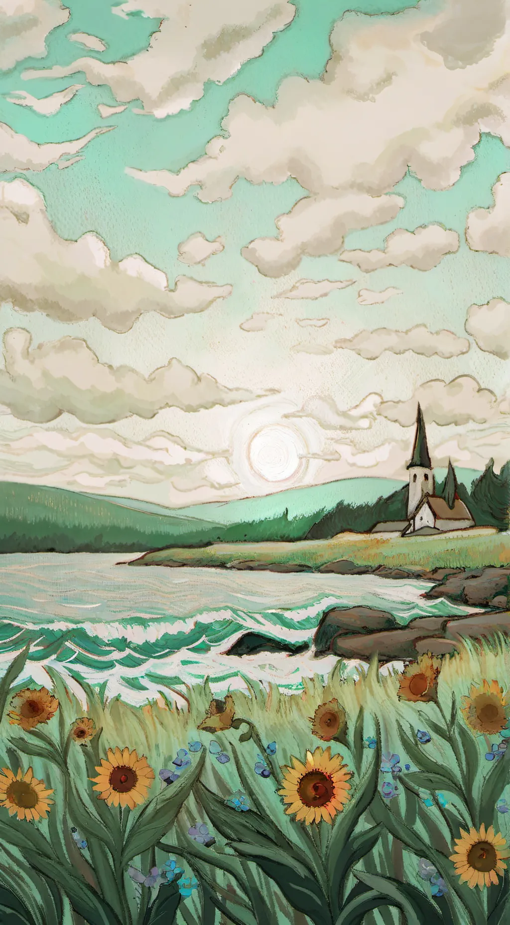 ai character: shelly  background