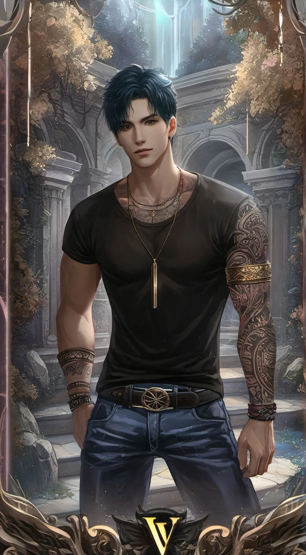 ai character: Dante background