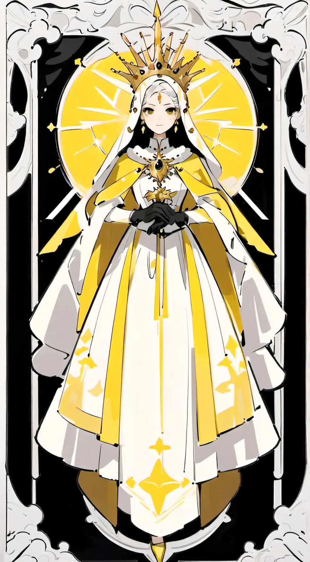 ai character: alessia  background