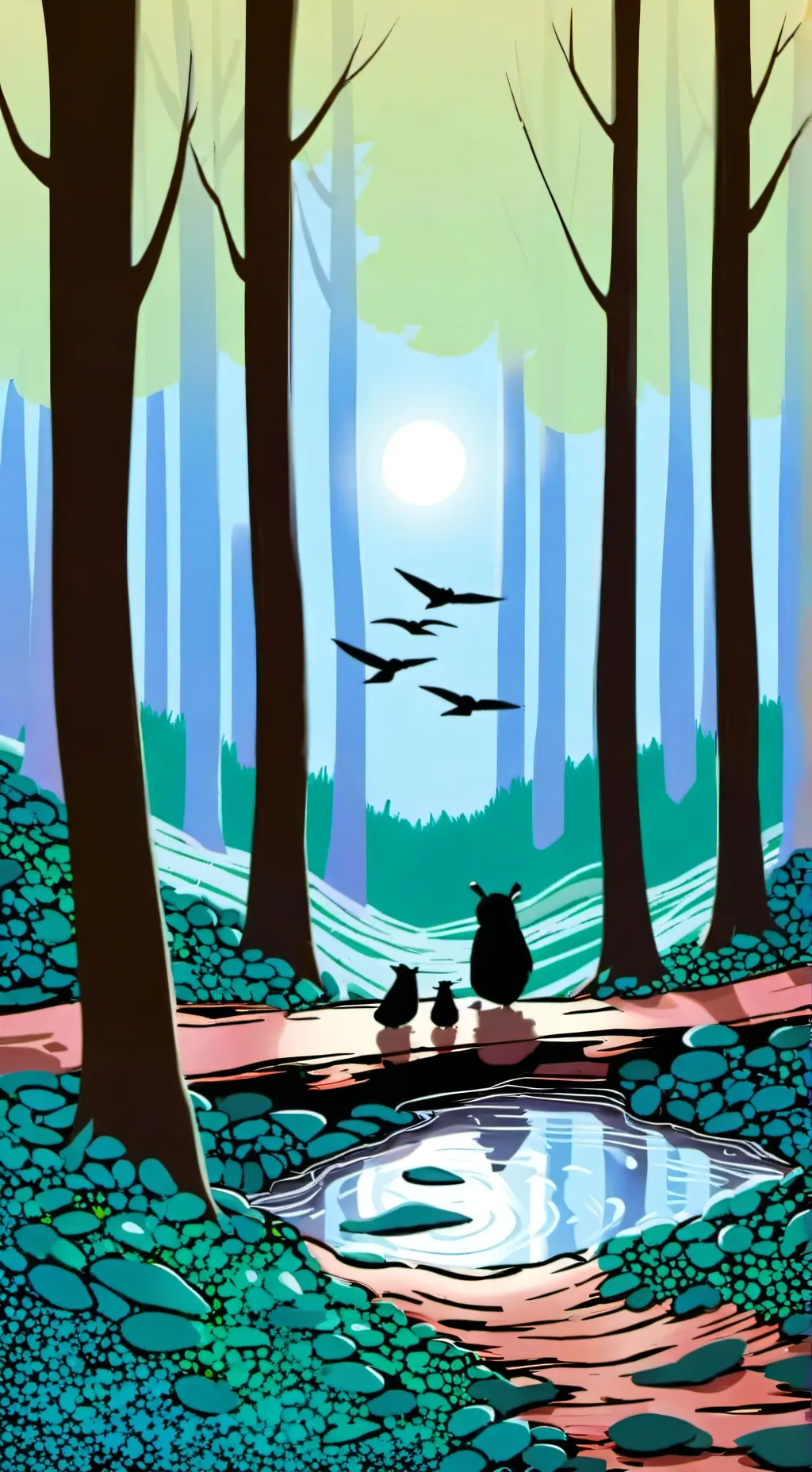 ai character: Sprunki tickle background