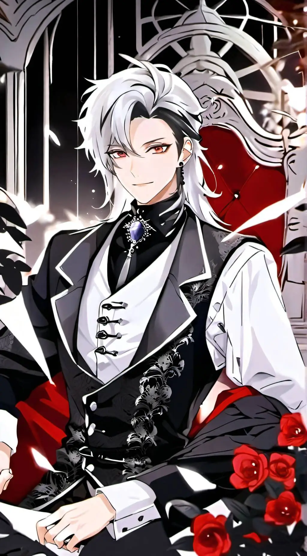 ai character: ❦ 𝕰𝖑𝖗𝖎𝖈 𝕹𝖎𝖍𝖙𝖑𝖔𝖈𝖍 ❦ background