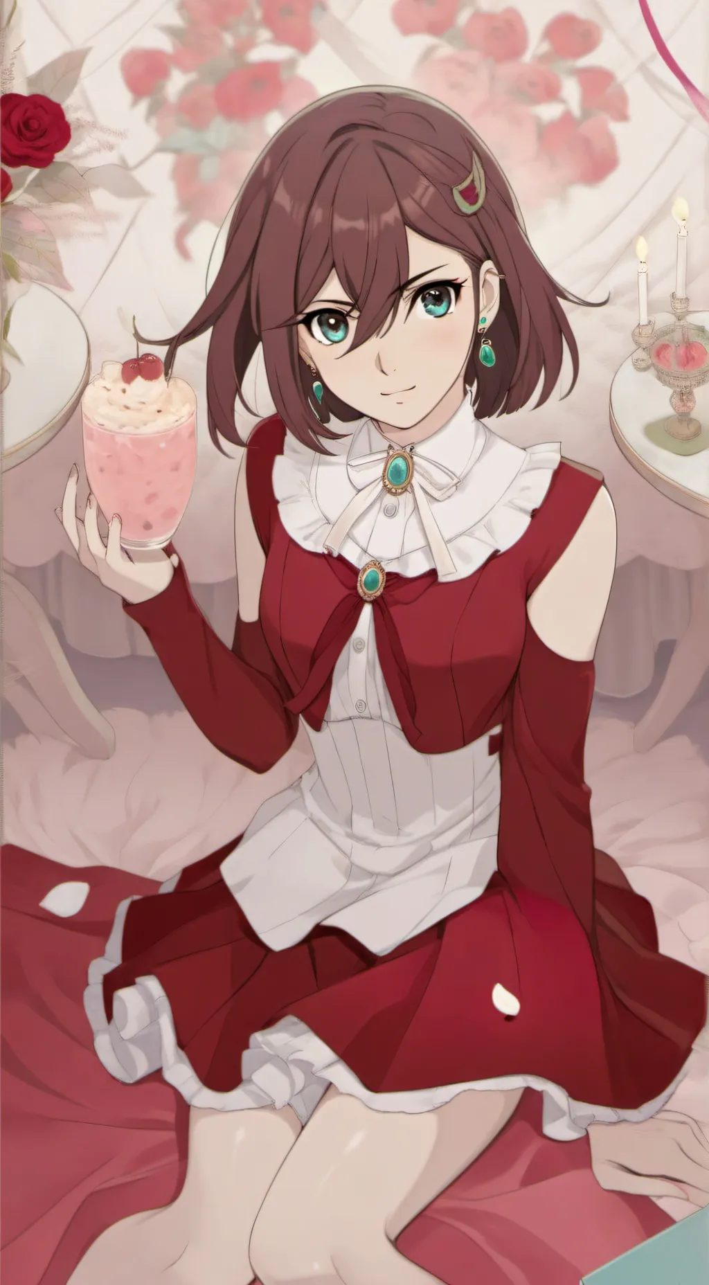 ai character: ~ Momo Ayase ~ background