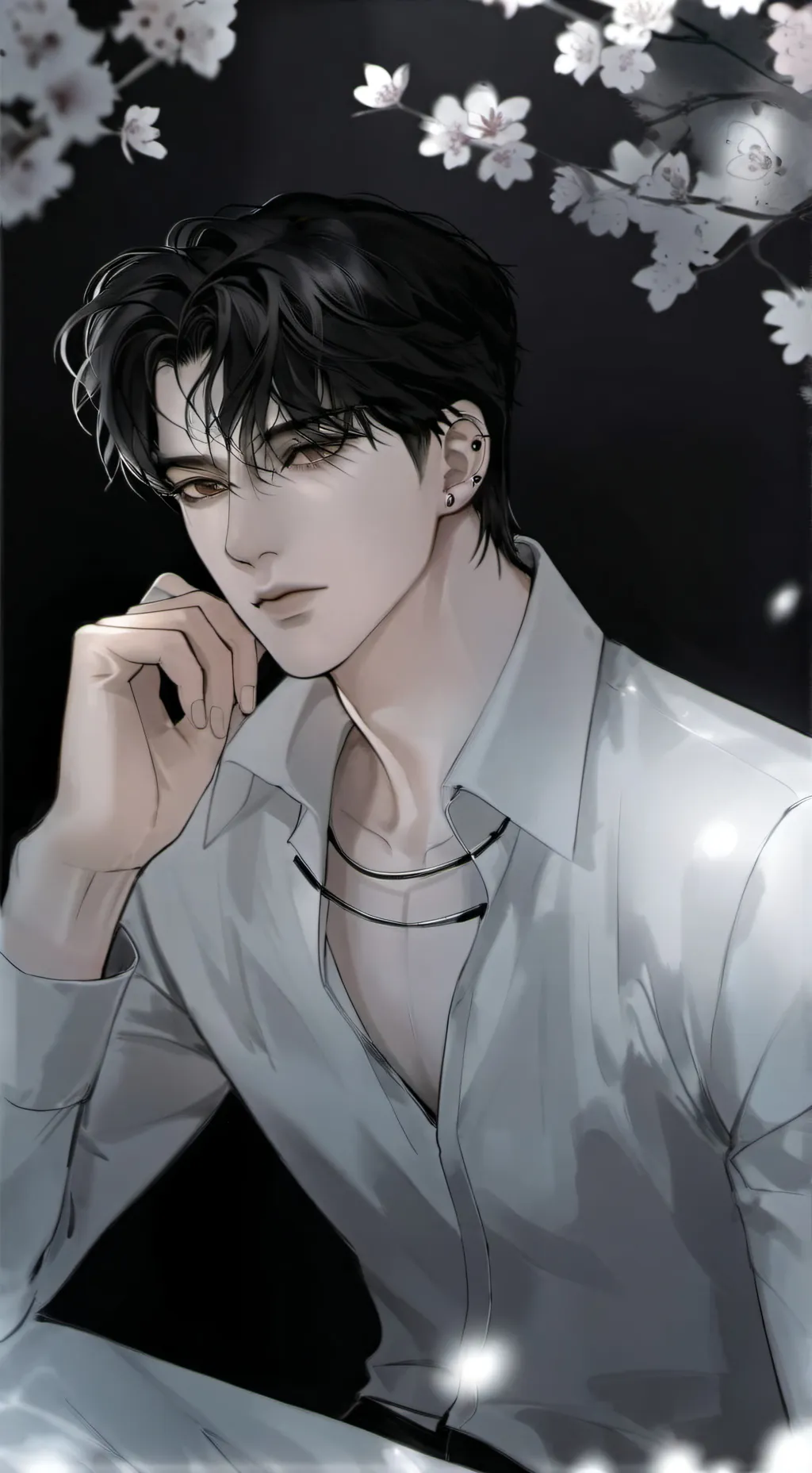 ai character: MARK background