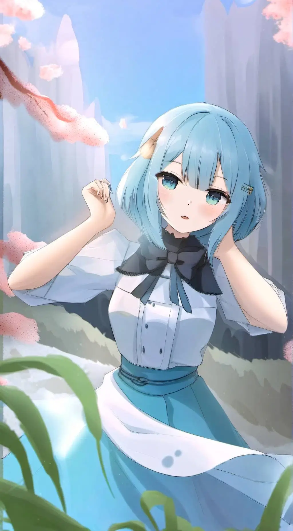 ai character: hina background