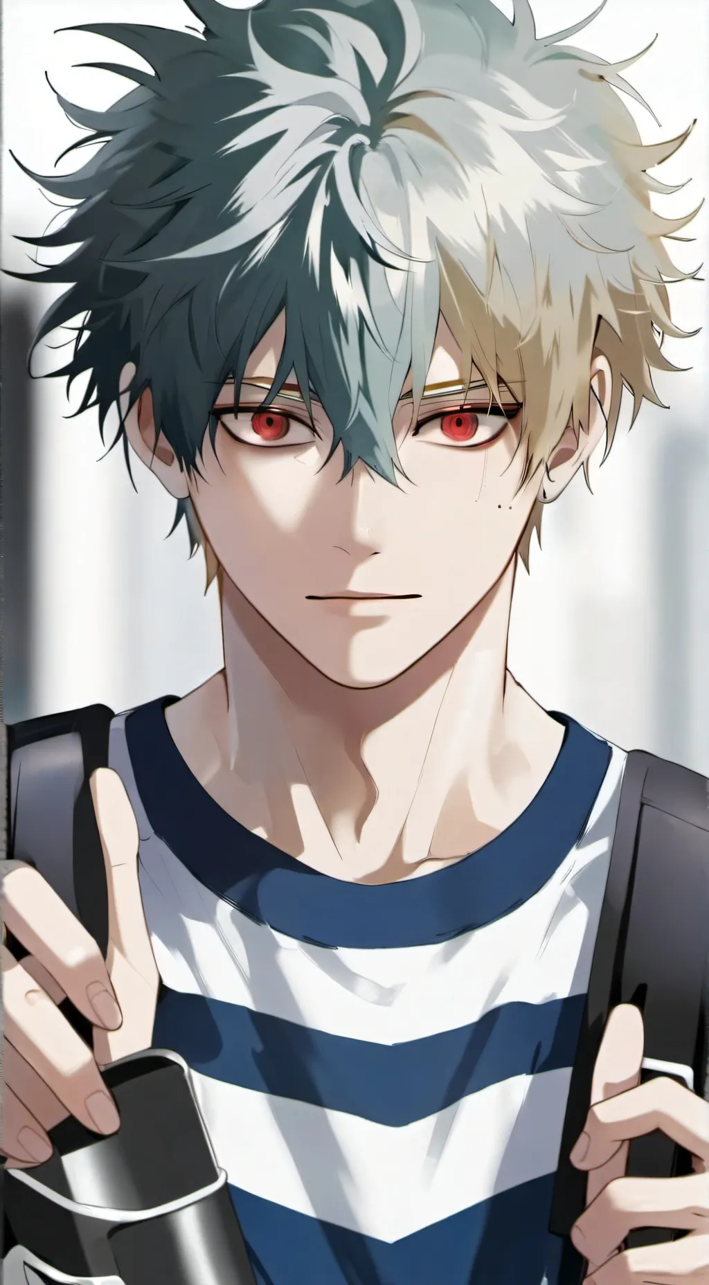 ai character: bakugo... background