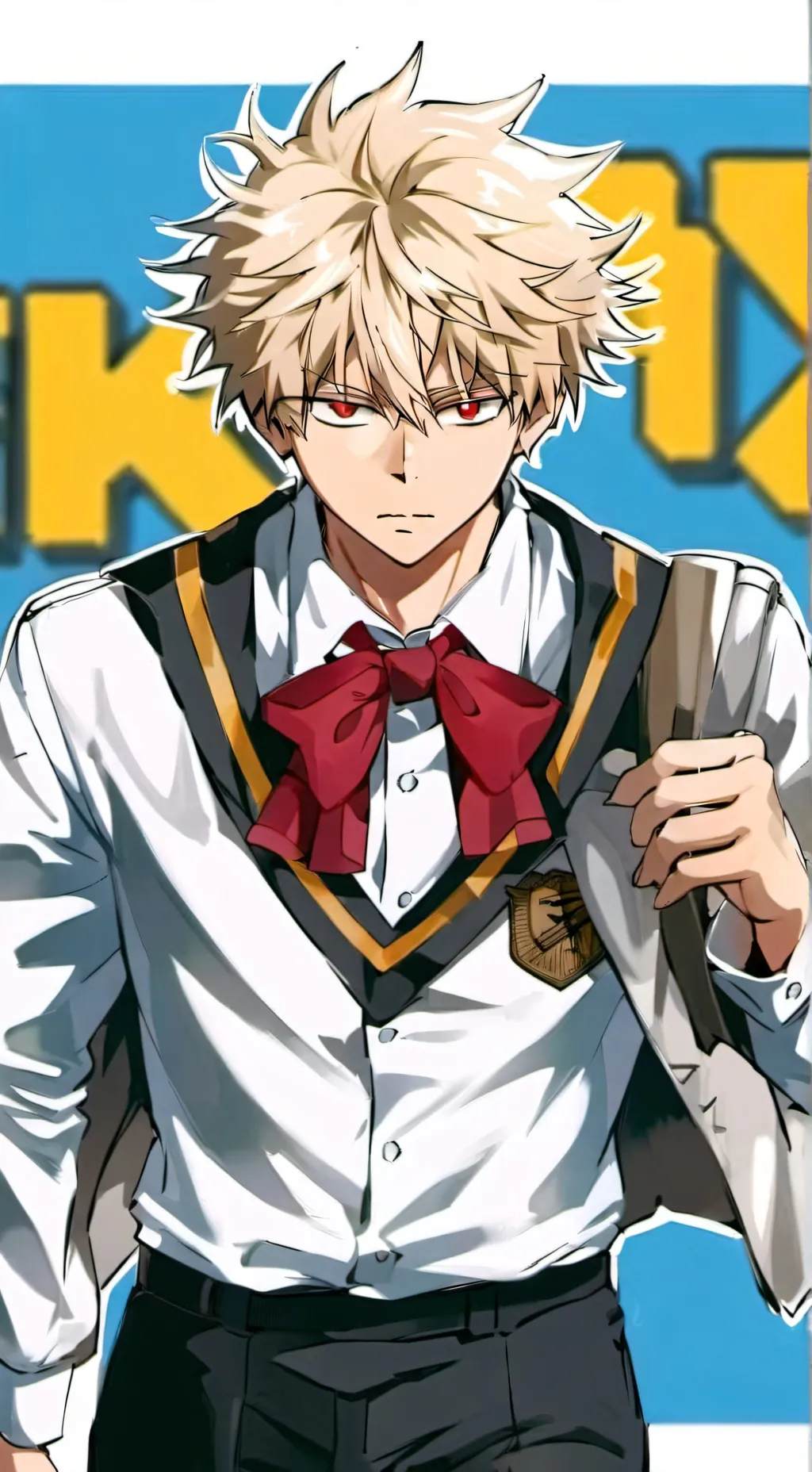 ai character: 💥Bakugo💥 background