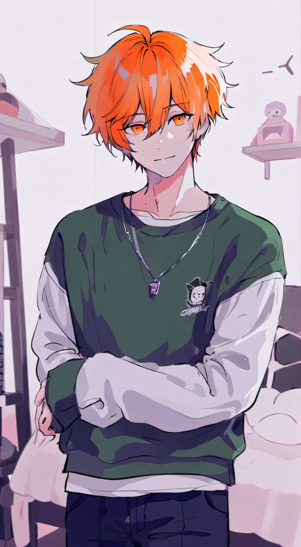 ai character: Nolan background