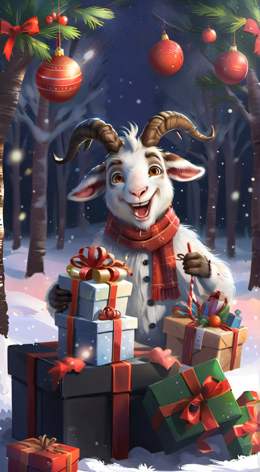 ai character: Козёл background