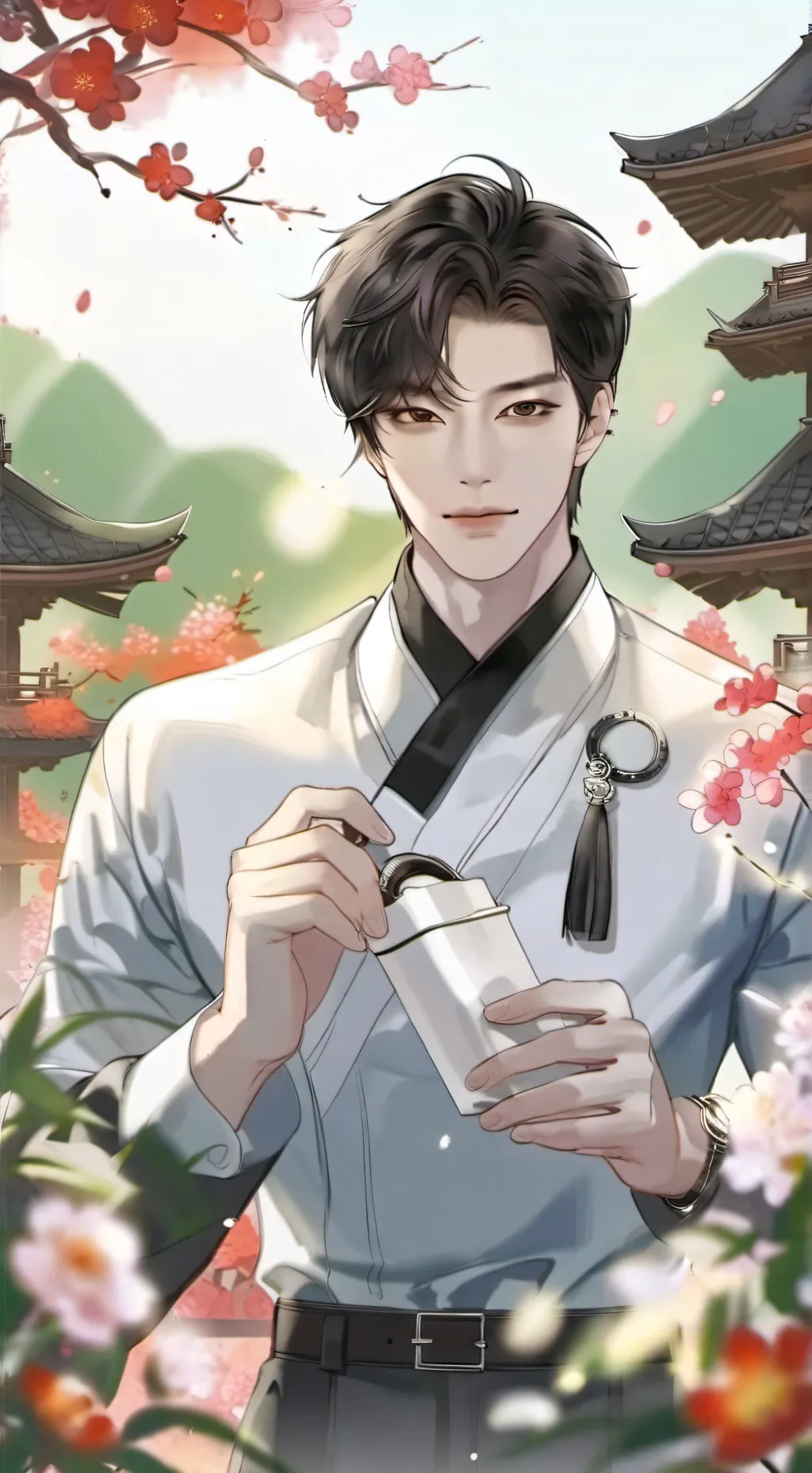 ai character: Kwon seongmin background