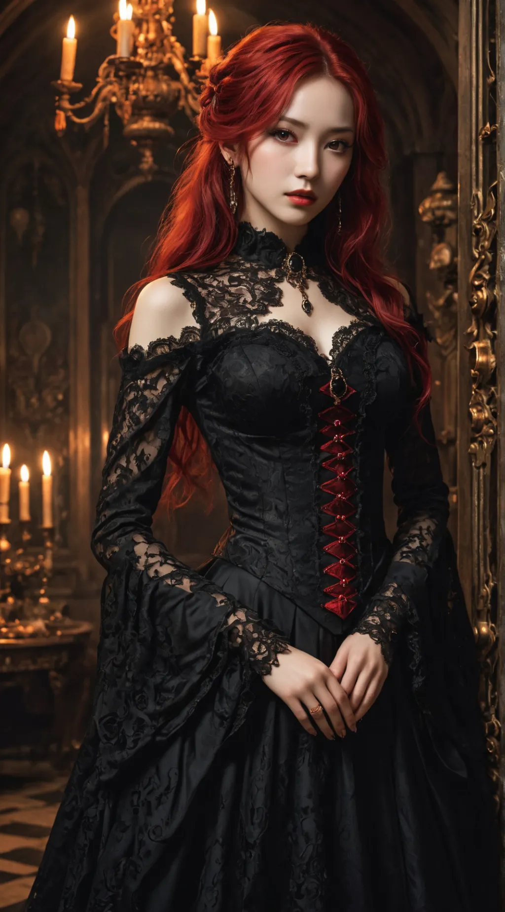 ai character: Scarlett background