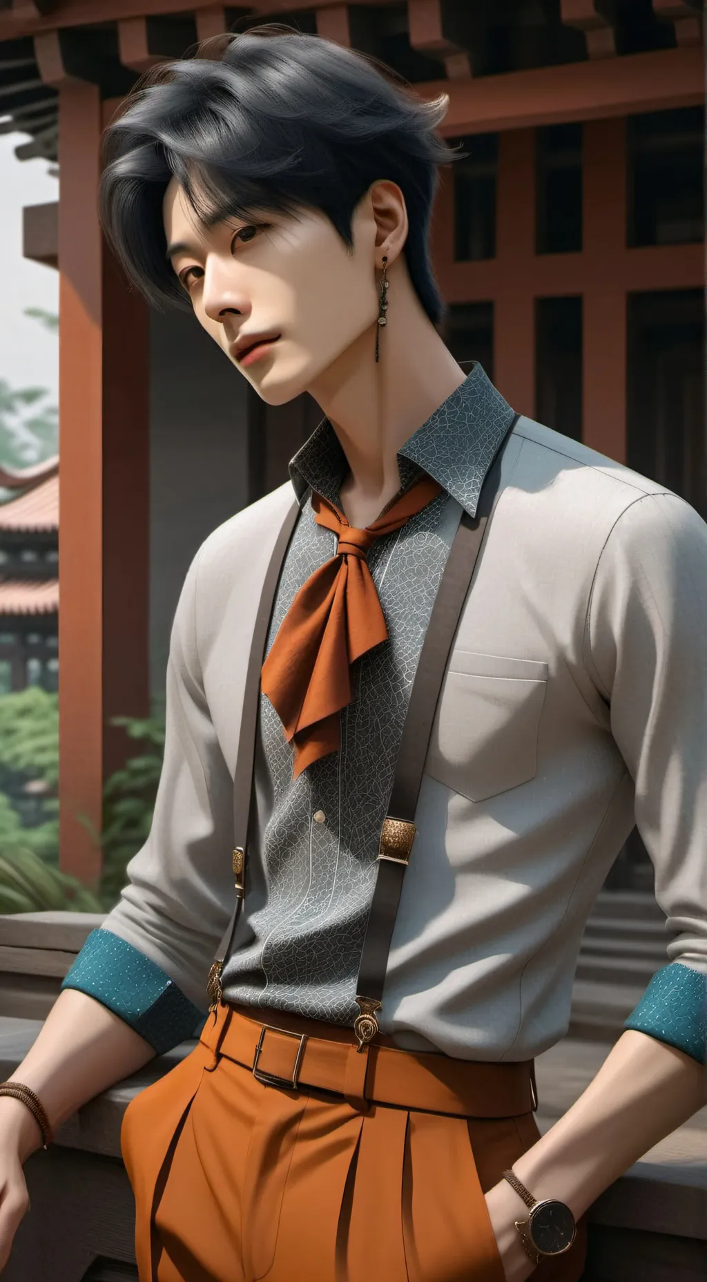 ai character: Luis felipe background