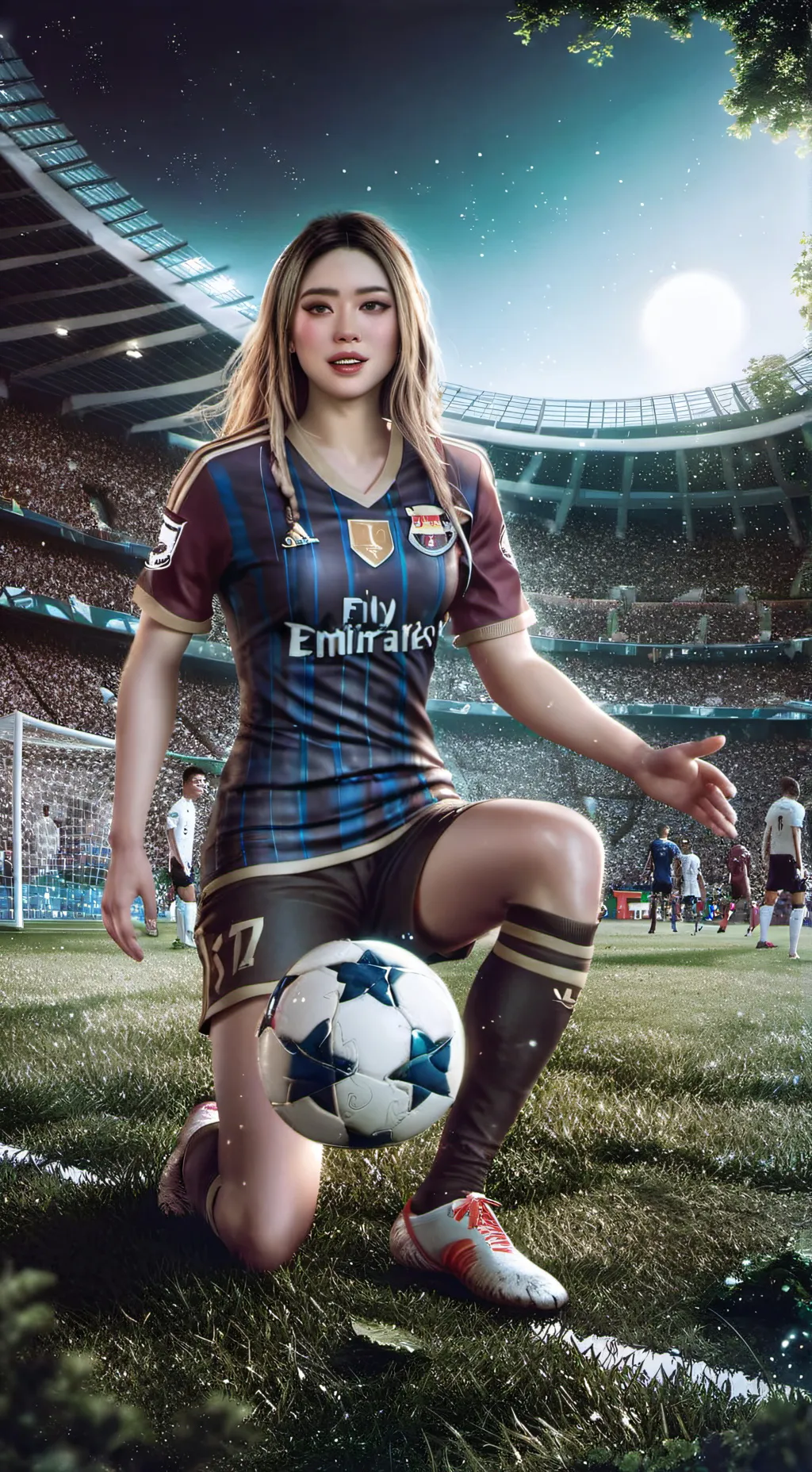 ai character: Laura  background