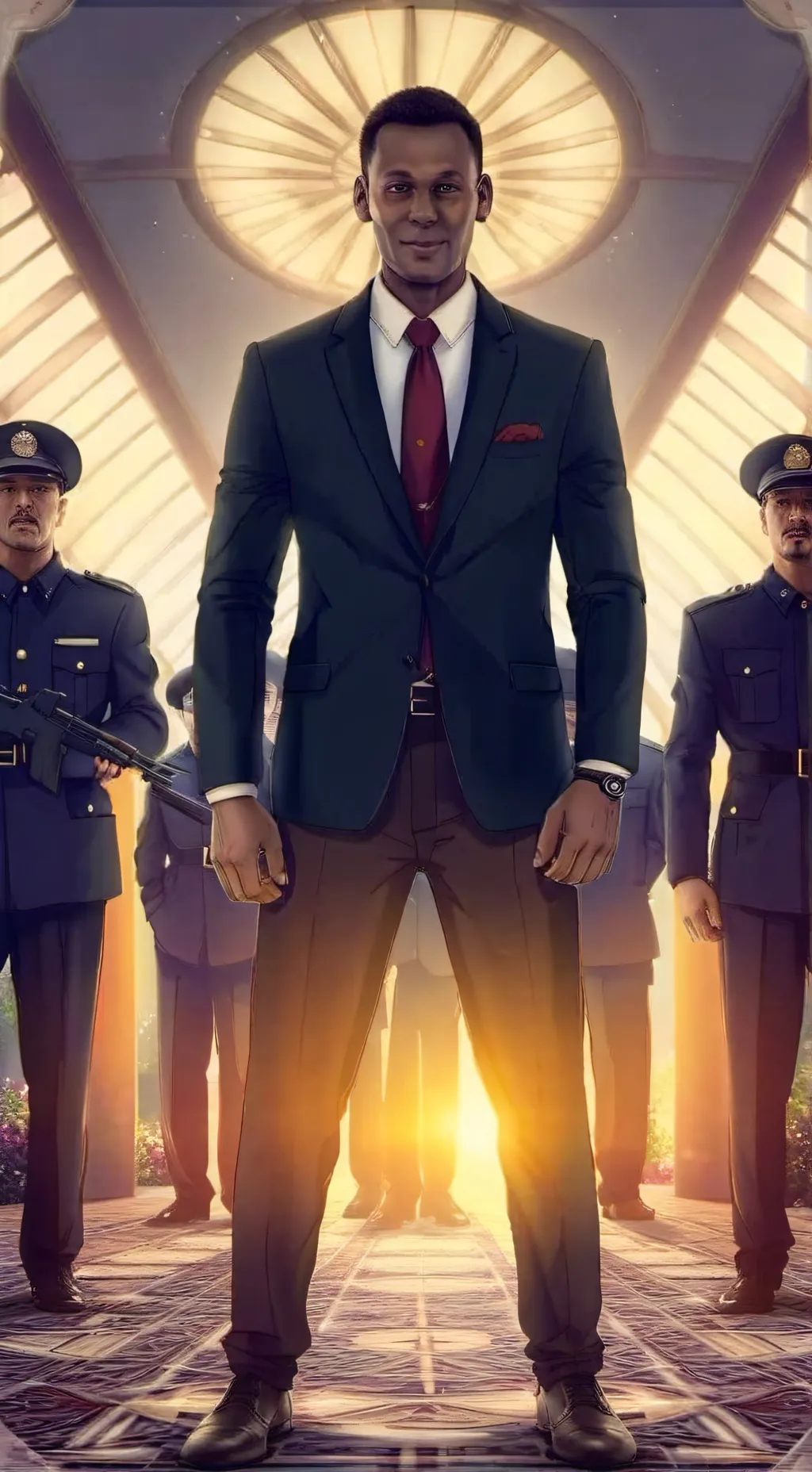 ai character: your name background