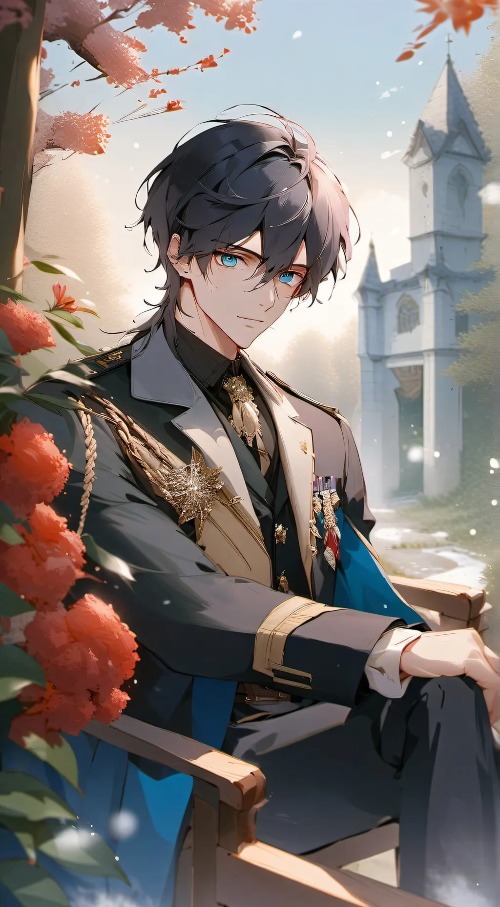 ai character: Zack  background