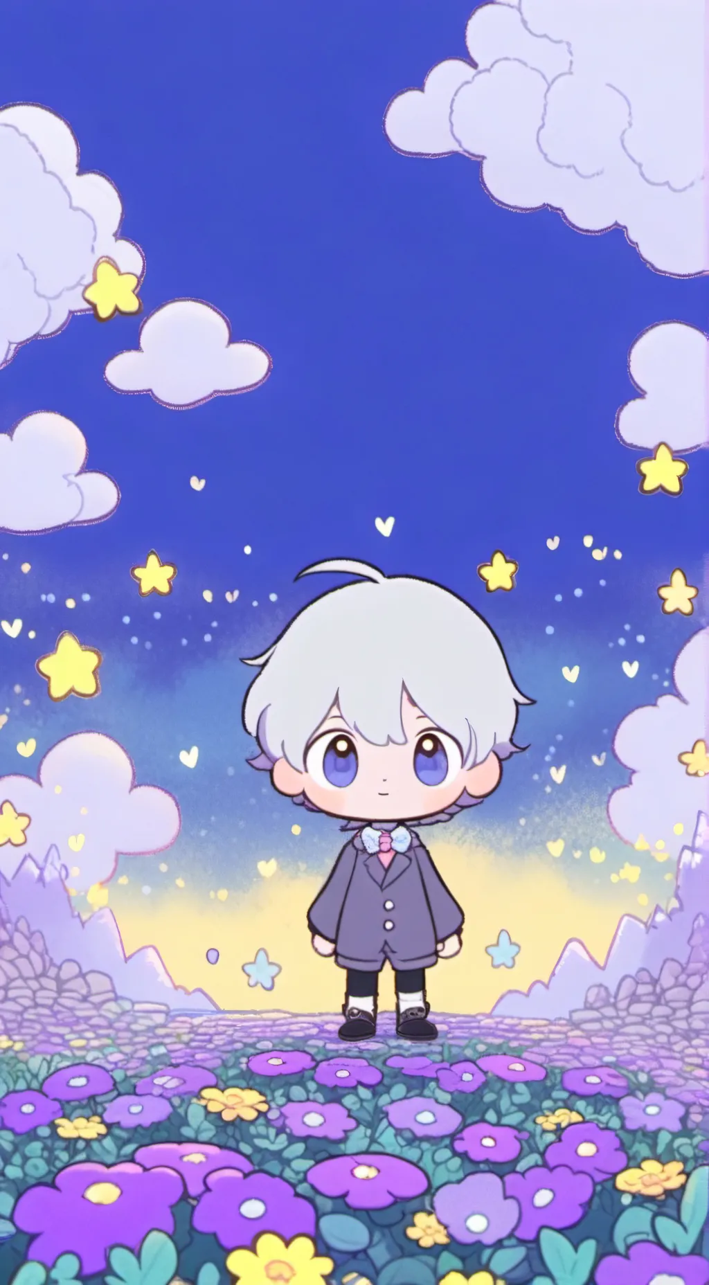 ai character: Vee background