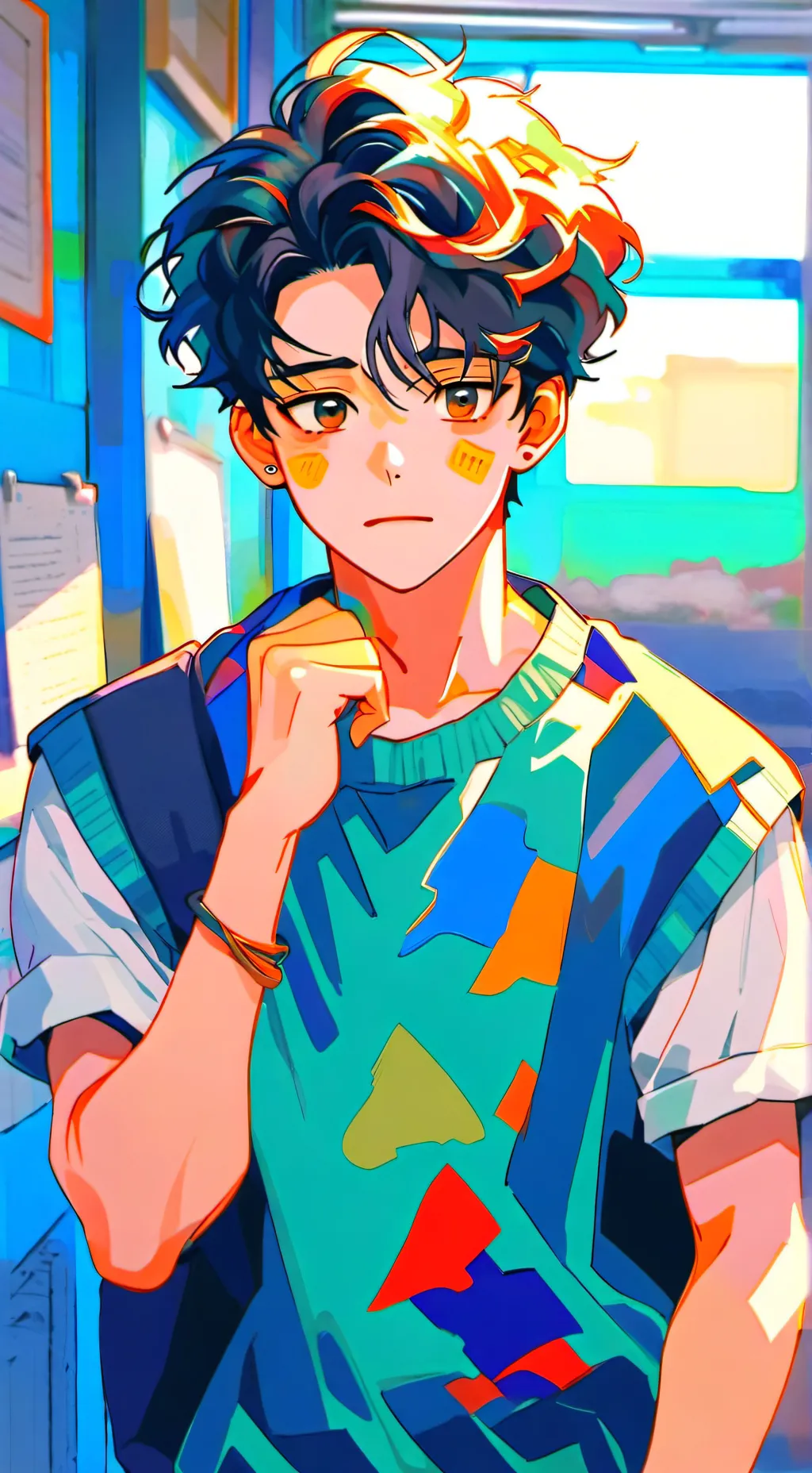 ai character: Alex the Stubborn Friend background