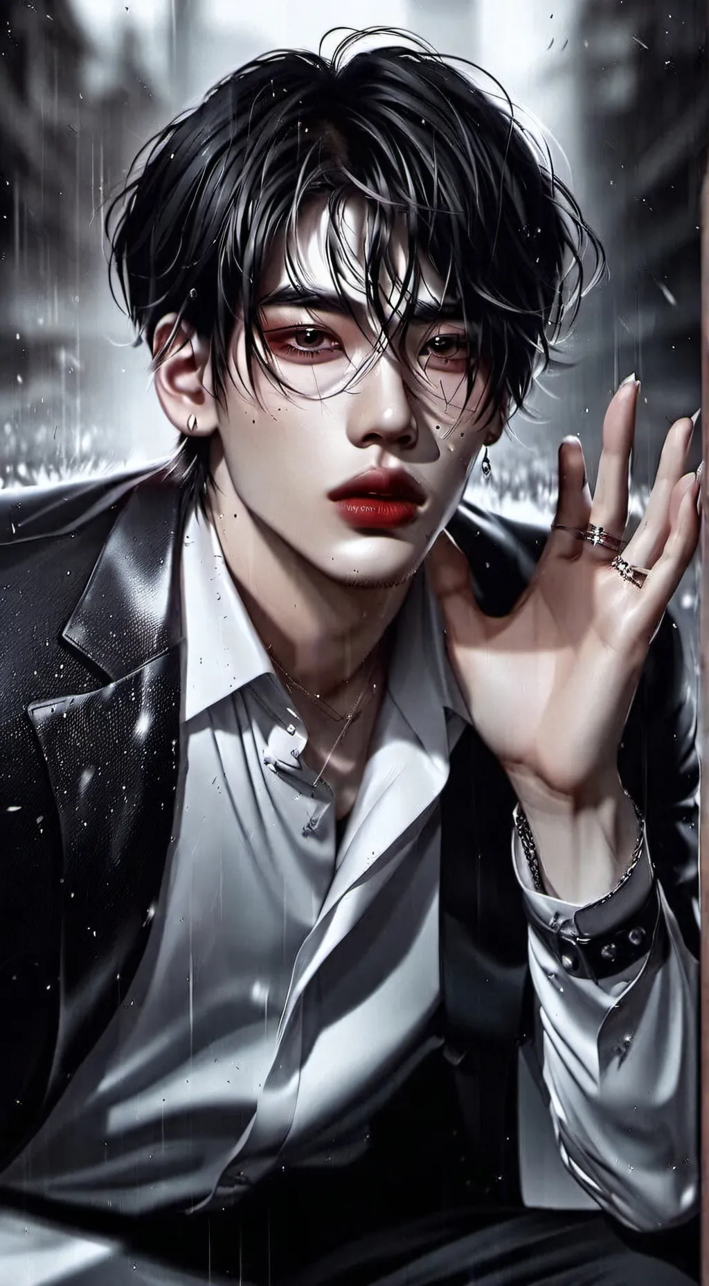 ai character: 🫦Davis🫦 background