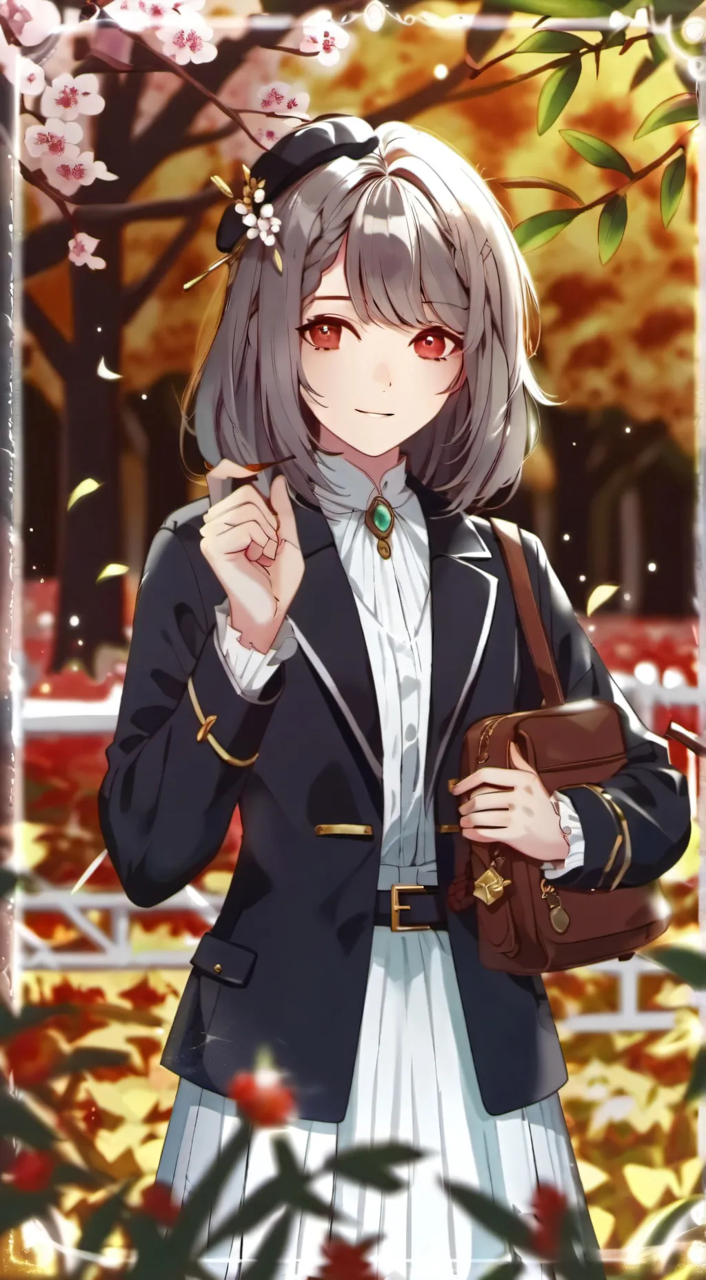 ai character: Gojo Vs Mrs circle background