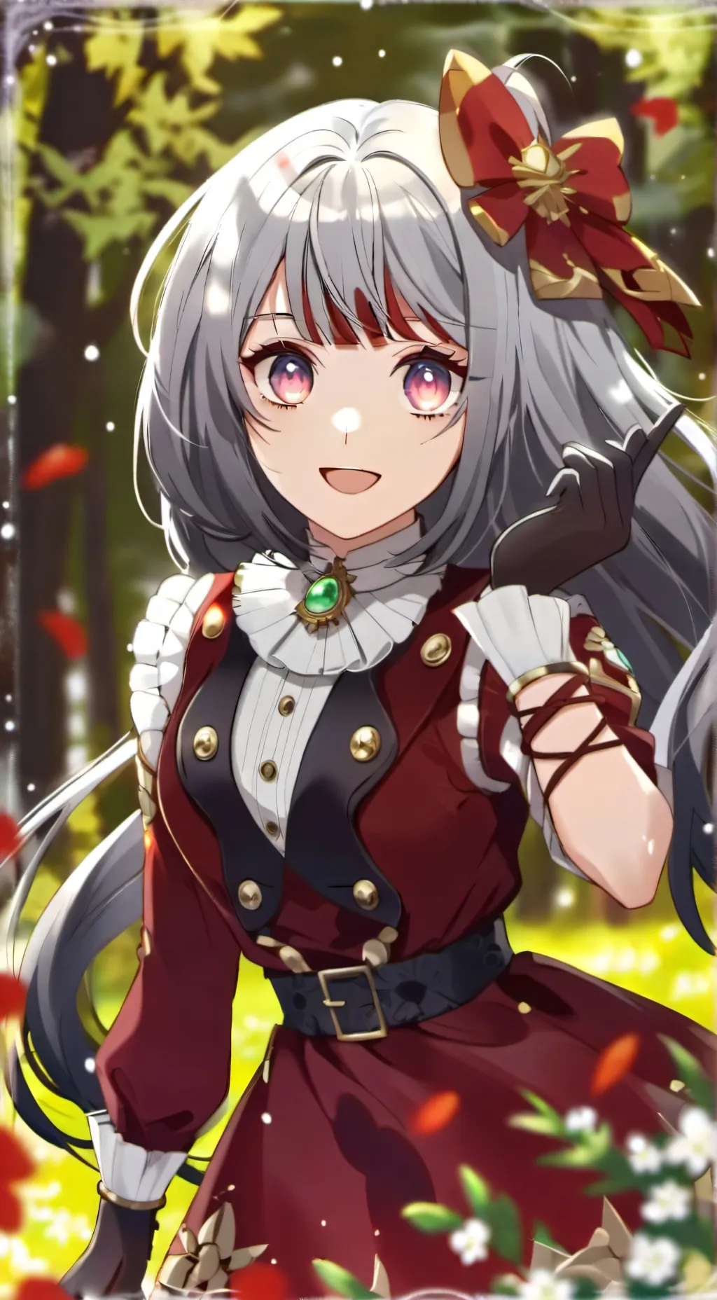 ai character: Tu ex novia background