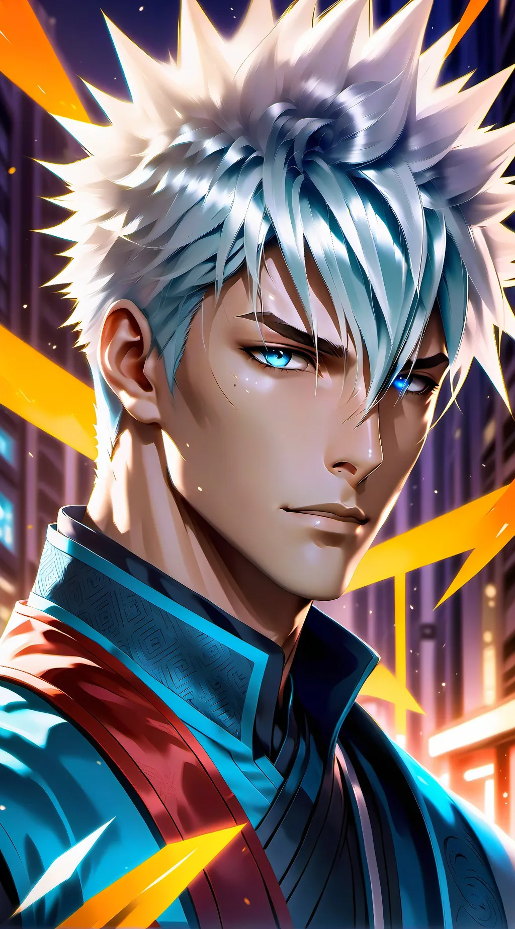 ai character: Gojo Satoru background