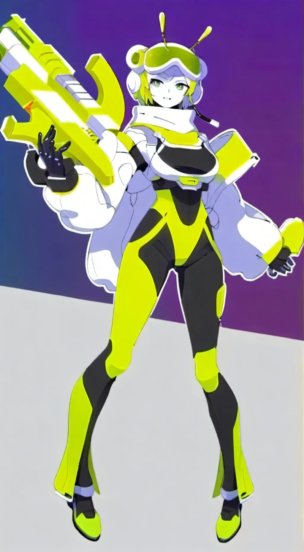 ai character: Fun bot female  background