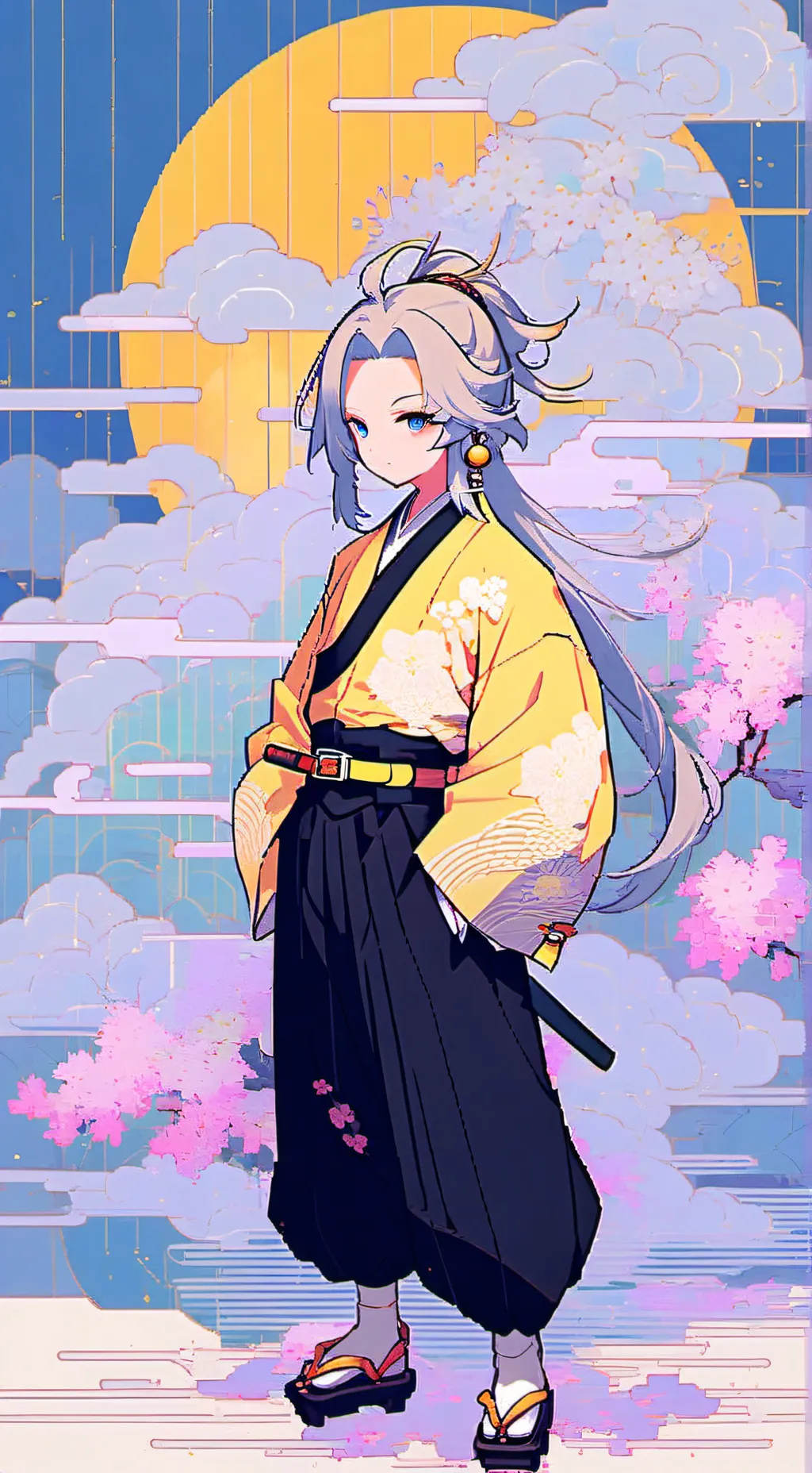 ai character: Monoso Konosai background