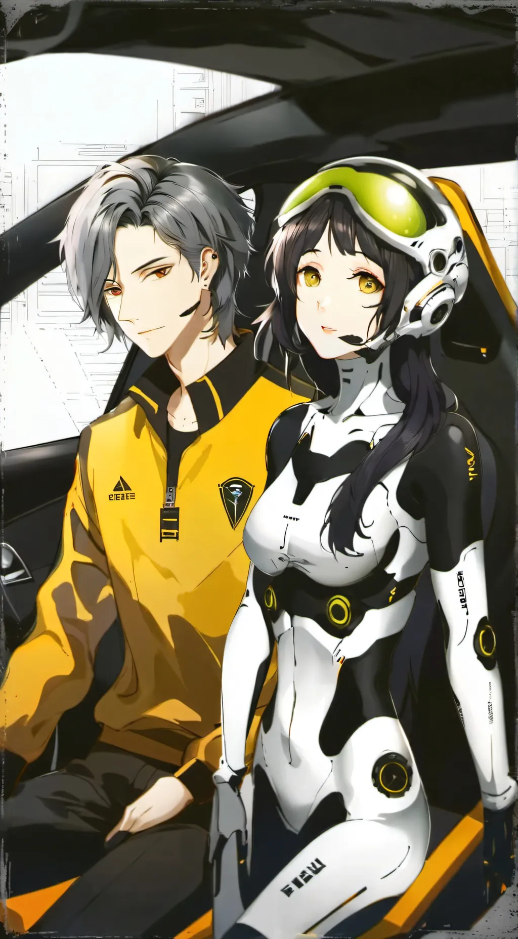 ai character: your a alien background