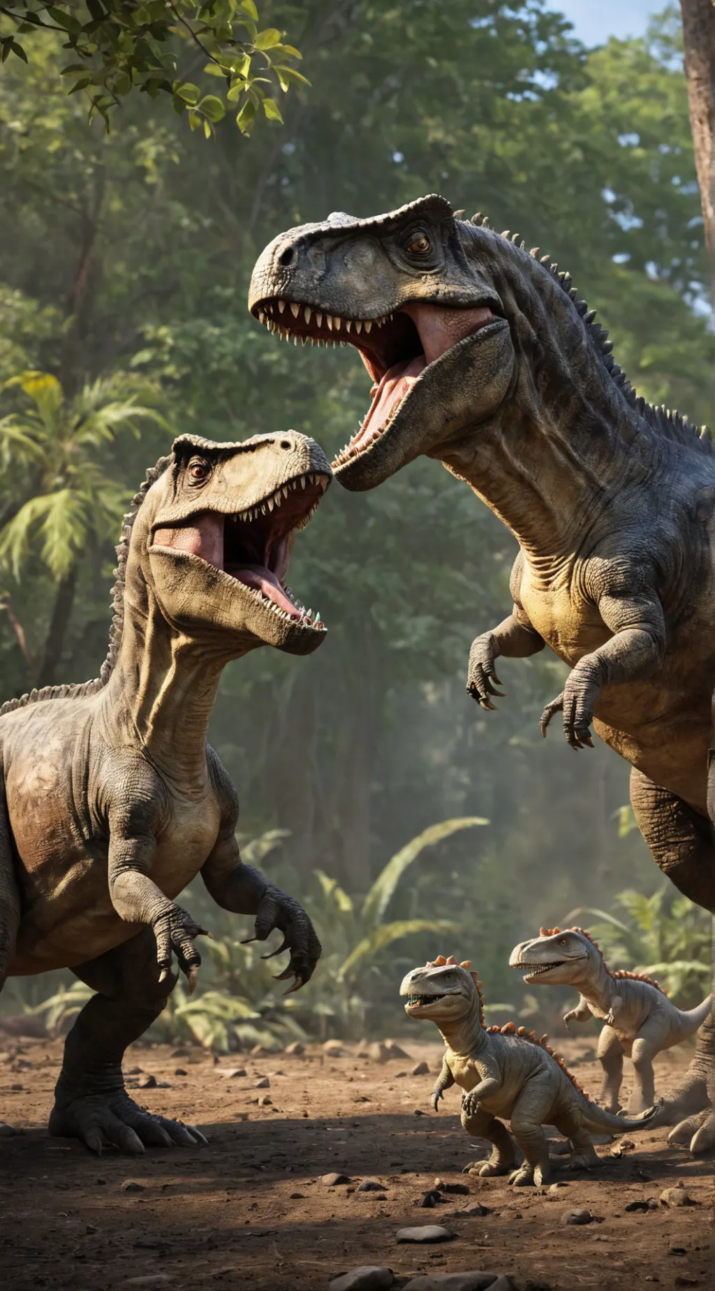 ai character: DINI KING reunion background