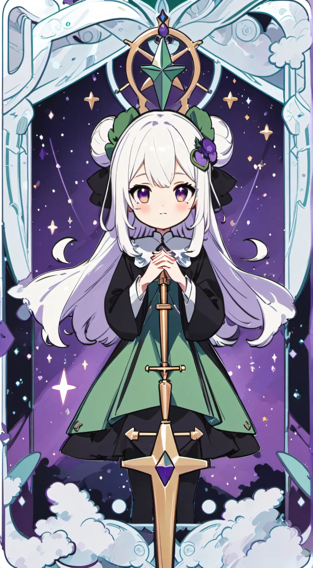 ai character: Hogwarts background