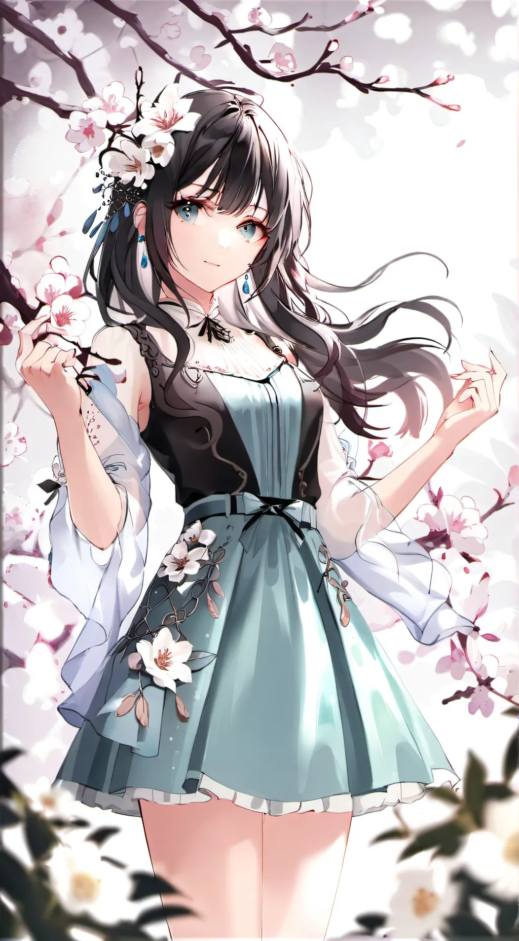 ai character: amor background