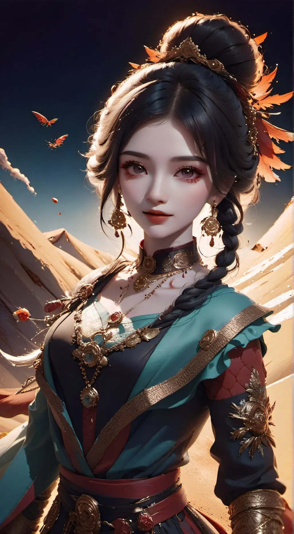 ai character: your mom  background