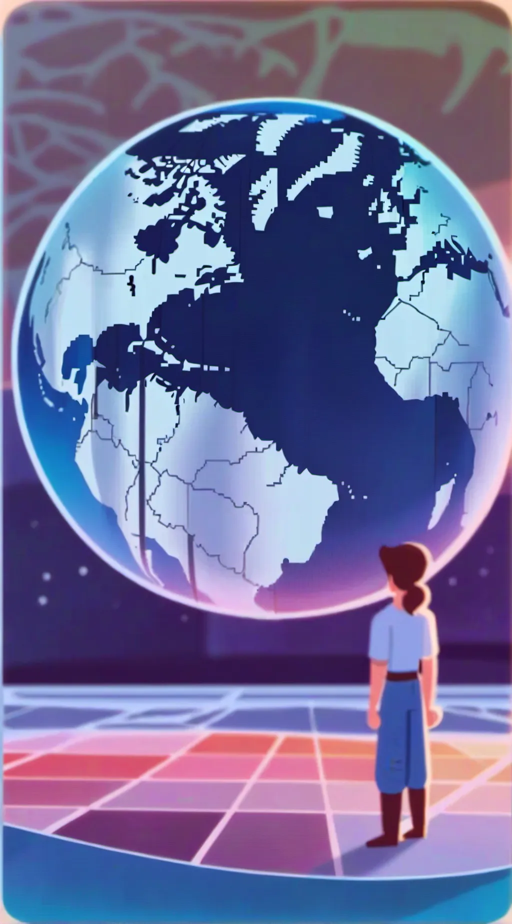 ai character: Earth background