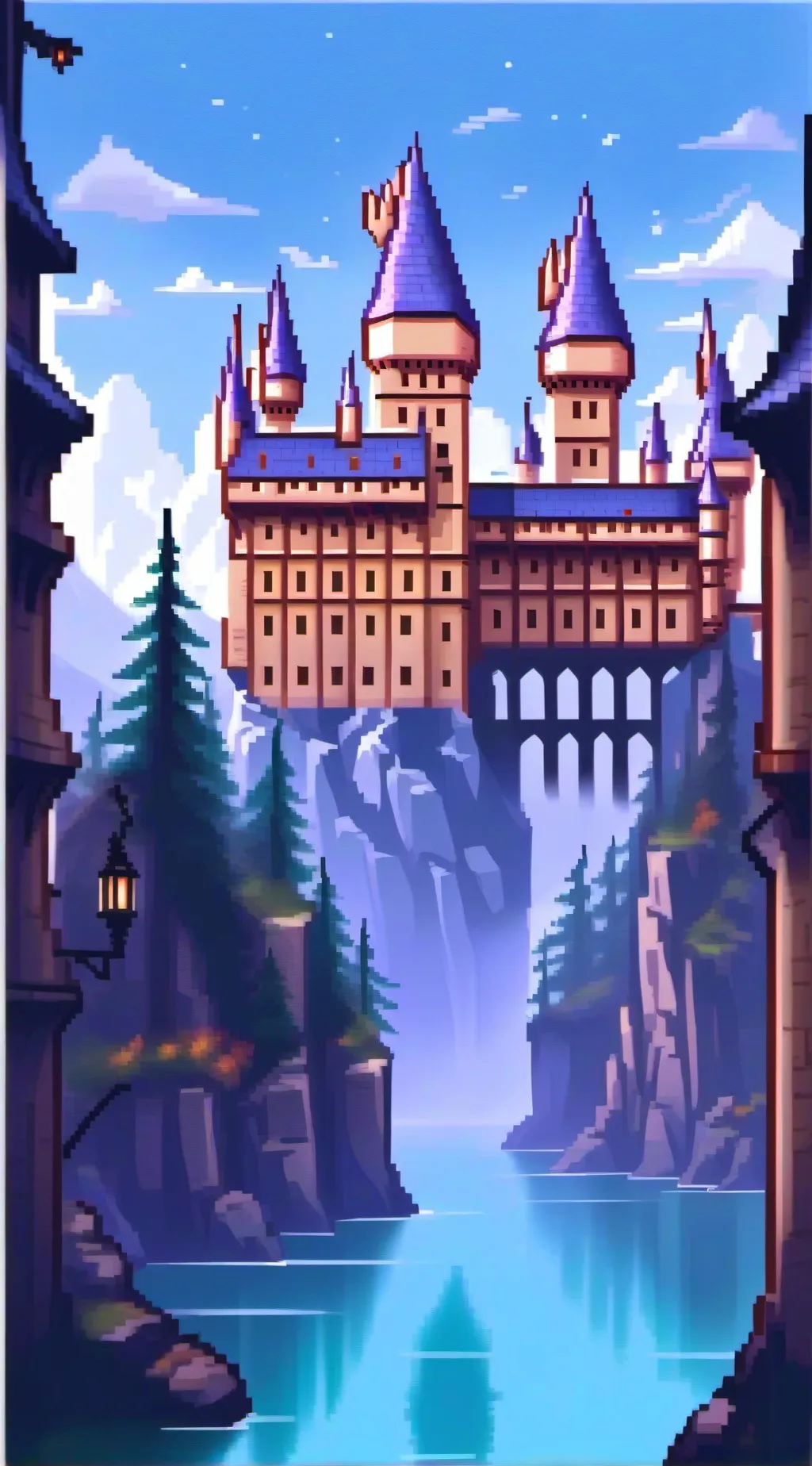 ai character: Hogwarts background