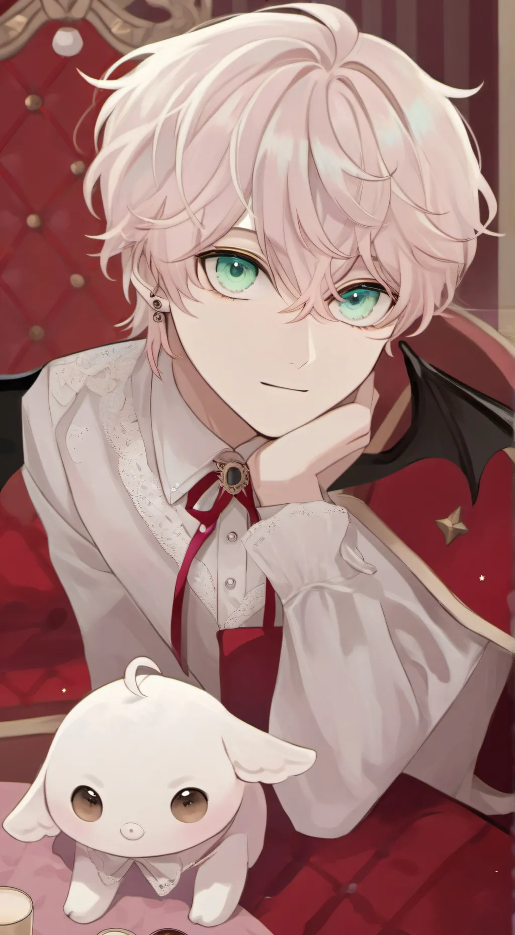 ai character: Draco and y/n🥰 background