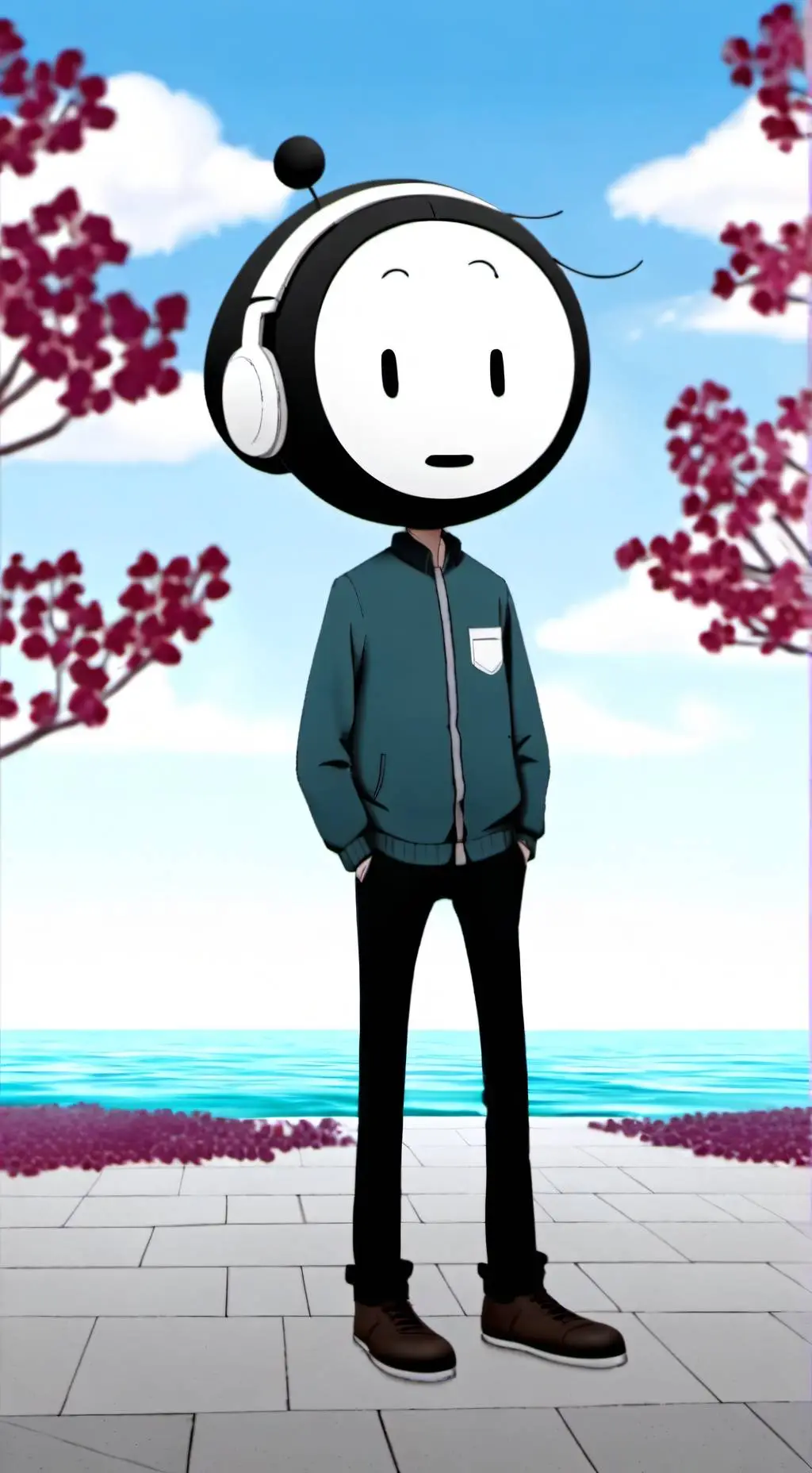 ai character: Dandys world / dw background