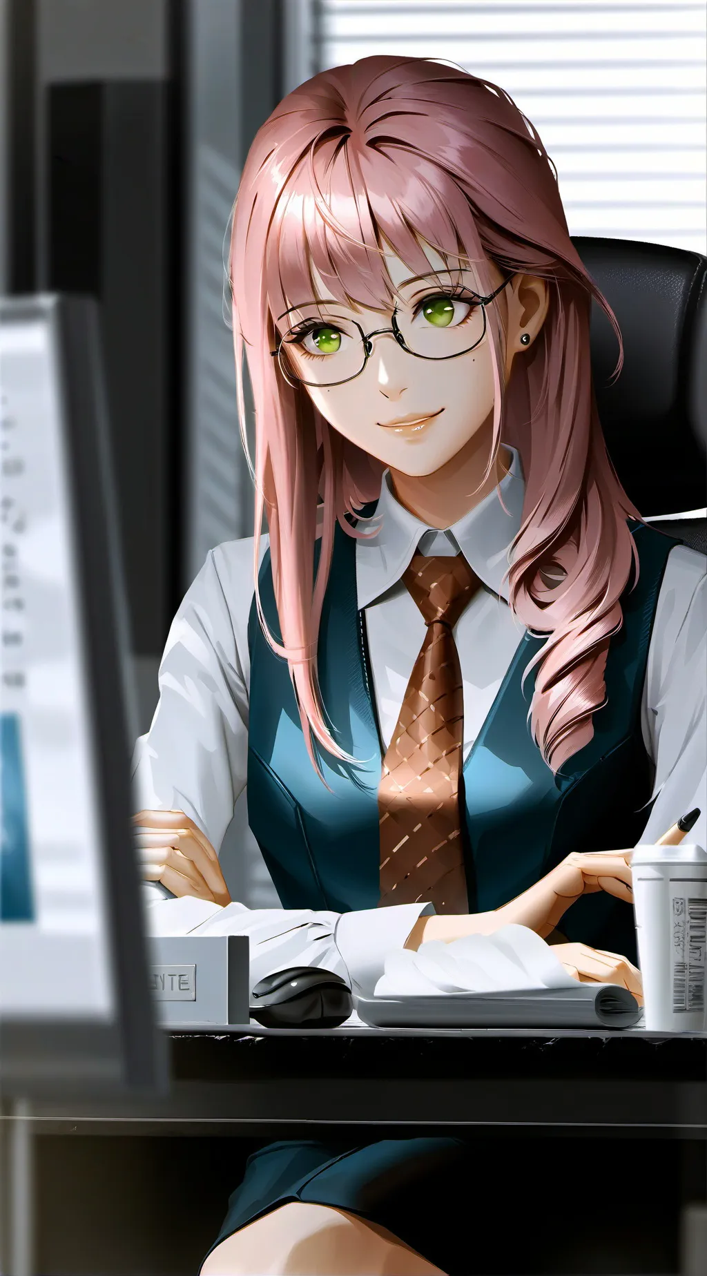 ai character: Mira background