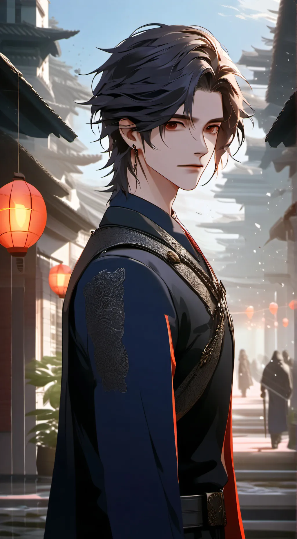 ai character: MHA spoiled twin background