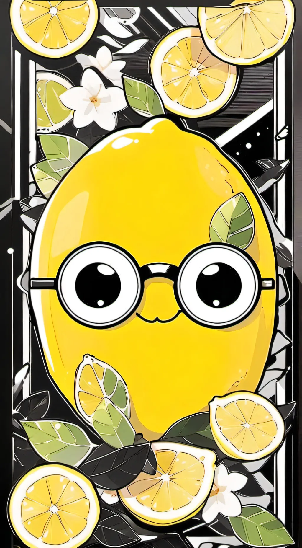 ai character: Miss lemon EXE background