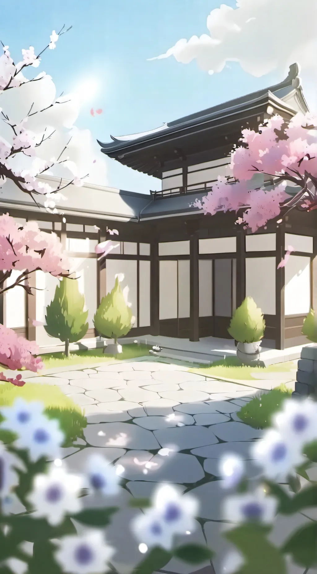 ai character: your new school background