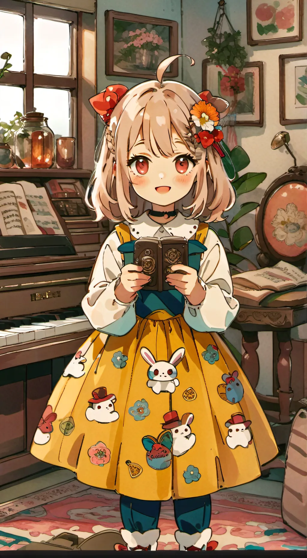 ai character: beevee background