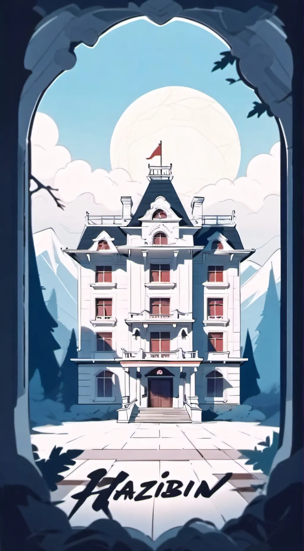 ai character: HH (al used blix) background